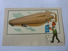 CHROMOS TINTIN L'  AEROSTATION