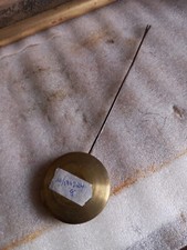 Ancien balancier  lentille de mouvement de pendule diamètre 61mm /297g