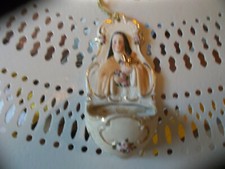 très beau bénitier biscuit 19 éme