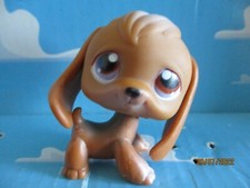 PETSHOP CHIEN BEAGLE N°16 / MONOPOLY / AVEC AIMANT ROSE