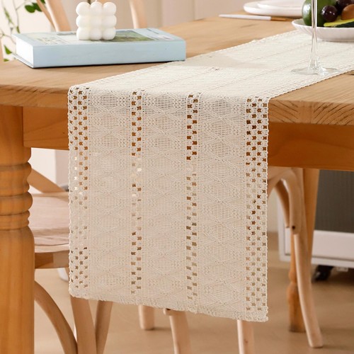Chemin table lin de - chemin,