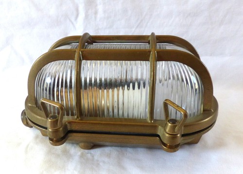 Applique lampe hublot - lampe, laiton