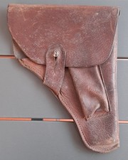 WW2 Etui Holster cuir Pistolet 7,65 France FFI Maquis Résistance 1944 ORIGINAL
