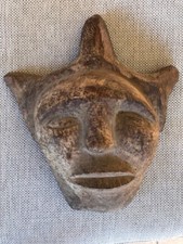 Ancien masque chamanique - ancien, en