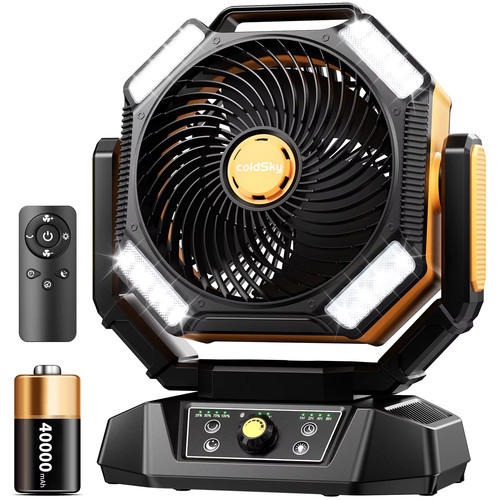 Ventilateur camping 40000mah - camping,