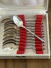 COFFRET  12 CUILLERES MOKA EN