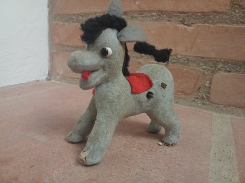 Jouet ancien ane mecanique - ancien-ane,