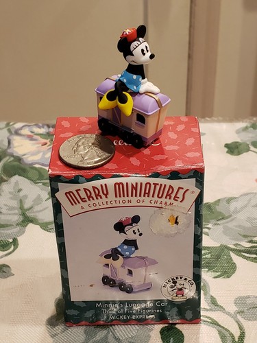 1998 hallmark minnie - minnie's, luggage
