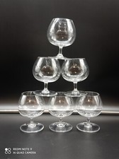 6 Verres à cognac en Cristal