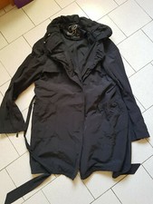 PARKA IMPERMEABLE MI SAISON FEMME TAILLE 6 TAILLE 46 BREAL - NOIR COTON + NYLON