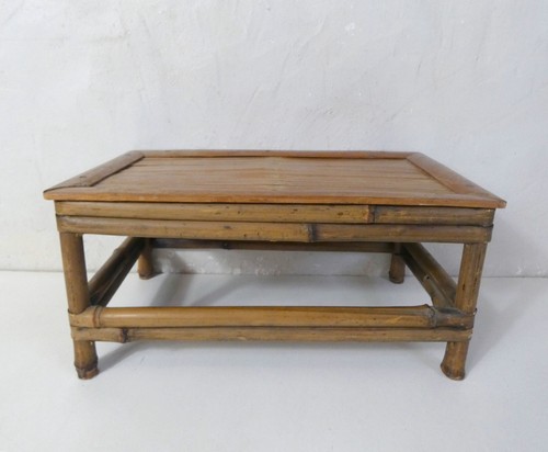 Ancien petit banc - petit, bambou
