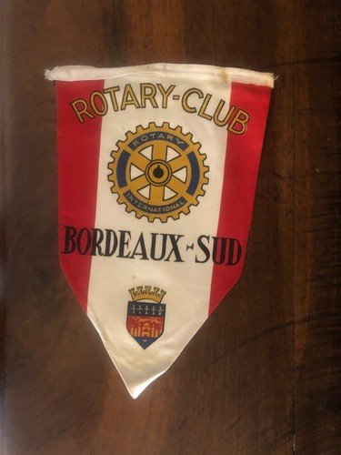 Ancien fanion rotary - ancien, du