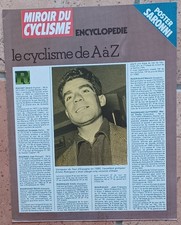Encart Poster Encyclopédie MIROIR du CYCLISME N° 298 SARONNI - Avril 1981
