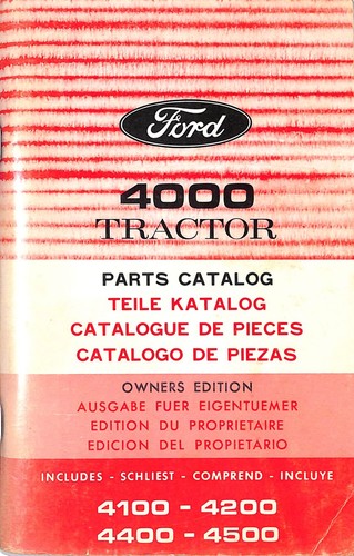 Catalogue manuel pièces - catalogue,