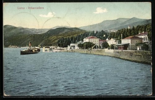 Luino imbarcadero bateau - imbarcadero,, à