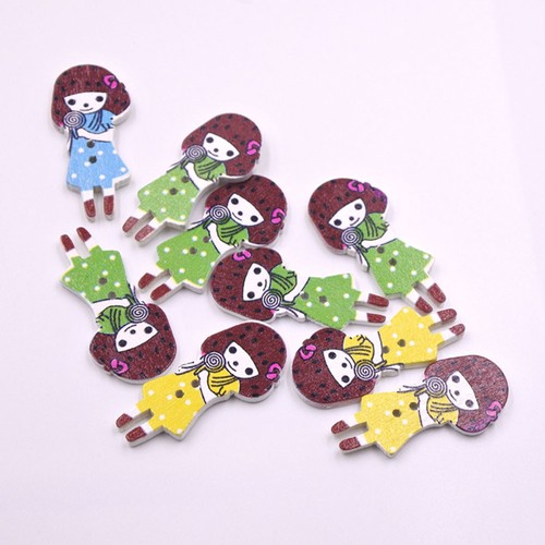 Pack boutons bois pour - boutons,