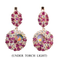 925 Argent Sterling Boucles