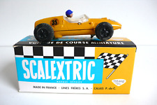 SCALEXTRIC ANCIEN 1958   COOPER  C 58 BEL ÉTAT (NE FONCTIONNE PAS)  BOITE REPRO