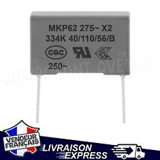 CONDENSATEUR MKP62 X2 0.33µF 0.33uF 560nF 334K 334 K 275V 250V uF(1592)