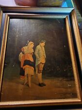 Paire de tableaux Pascual Ortega XIXe sciecle