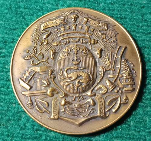 Médaille bronze caisse - médaille,