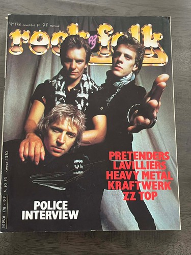 Magazine rock folk n 178 - &, n°178