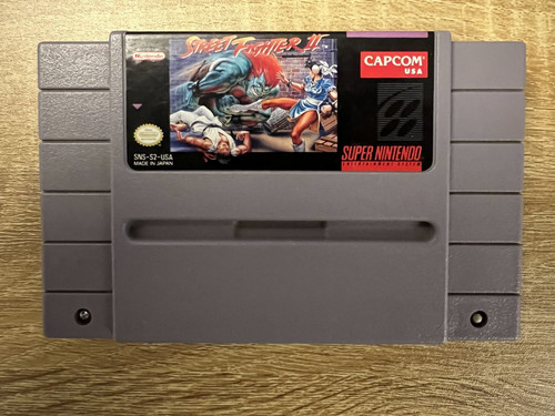 Street fighter snes super - street, ii,