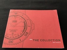 Watch catalog / Catalogue montres ORIS 2013 - 2014 130 pages en anglais + tarif 