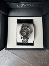Montre suisse automatique pour homme Gevril 2580 Madison, édition limitée