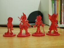 4 Final Fantasy VII Figurines Figure Coca Cola FF 7 COMPLETE Cloud Sephiroth