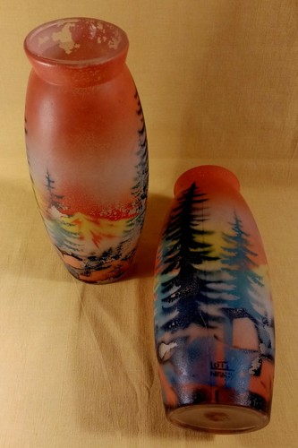 Paire vases manufacture - de,