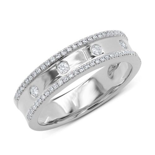 14k blanc diamants - or,