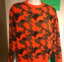 Sweat À Capuche Camo Orange