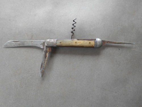 Ancien rare couteau - de, poche