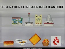 SERIE COMPLETE DE FEVES DESTINATION LOIRE CENTRE ATLANTIQUE  2026