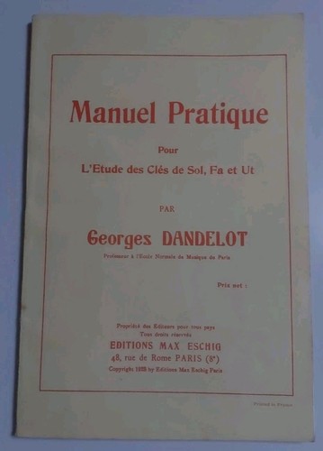 Manuel pratique pour - pratique, l'etude