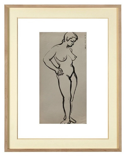 Très beau dessin - de, nu