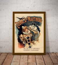 Affiche-Poster alcool  Cognac Martineau