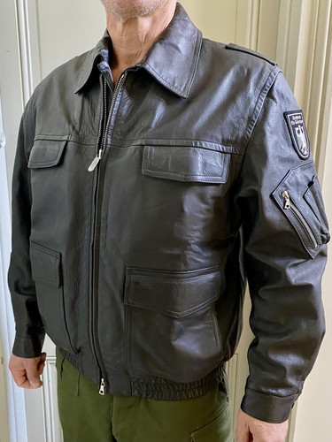 Blouson cuir dotation - blouson,