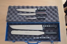 Valise métallique avec COUTEAUX  " BARGOIN L'Enclume " -Made in France