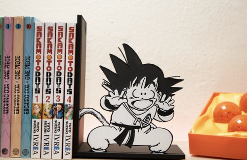 Serre livres jeune son goku - du,