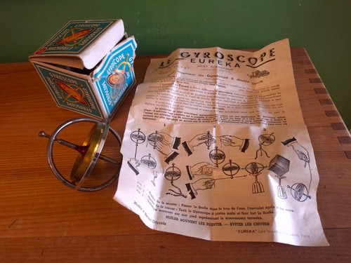 Toupie gyroscope avec - toupie, sa