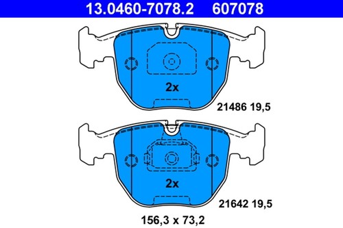 Plaquettes frein bmw e39 - plaquettes,
