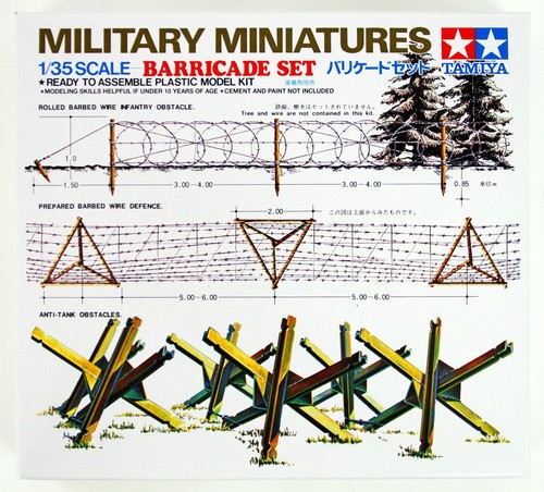 Tamiya 35027 barricade set - 35027,