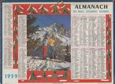 ALMANACH-CALENDRIER DES POSTES