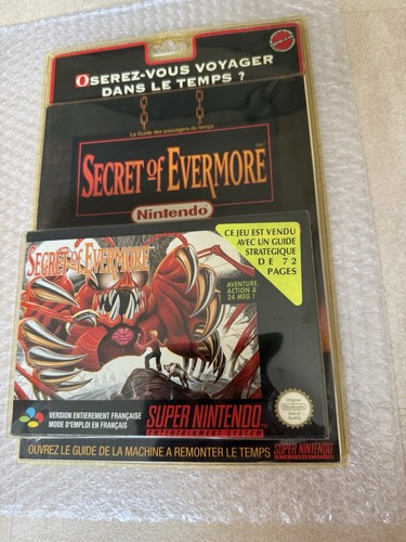 Jeu super nintendo secret - super,