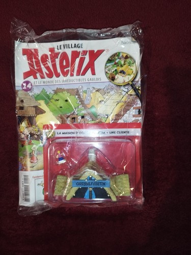 Astérix village hachette - astérix,