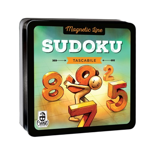Magnetic line sudoku un - ,
