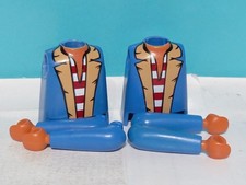 PLAYMOBIL X2 CORPS BRAS BRUNS