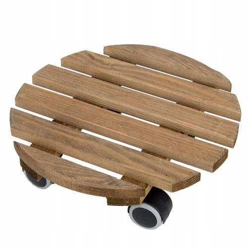 Support rond bois chariot - bois,,